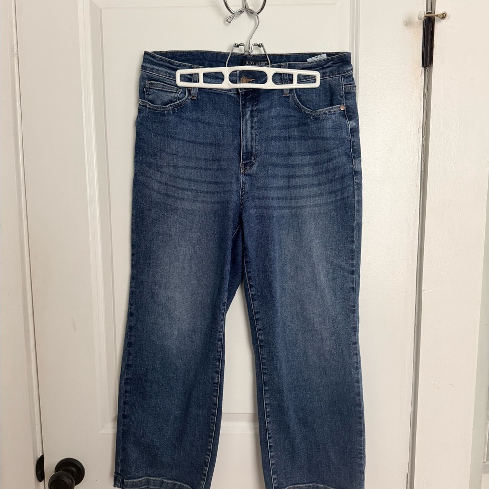 Judy Blue Dark Wash Straight Leg Jeans